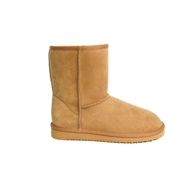 Women's Grand-Upper Sheepskin Boots 100% natural Australian merino sheepskin